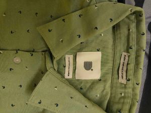 Men's Mint Green Printed Shirt