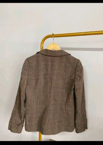 Classic Plaid Blazer