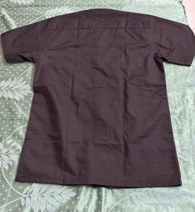 Fun Black Button-Up Shirt