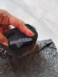 Sparkly Mock Neck Sleeveless Top