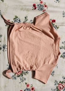 Cute Pink Cropped Sweatshirt