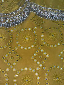 Yellow Embellished Kurta