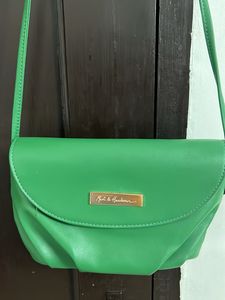 Mast And Harbour  Green Sling  Bag