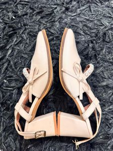 Elegant Pearl Embellished Ballet Flats
