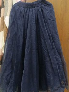 Navy Blue Skirt