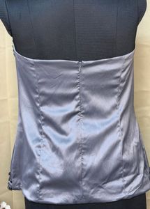 Beaded Strapless corset tube top