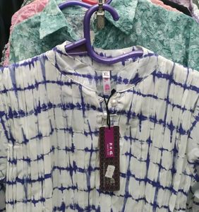 Tie-Dye Ruffle Sleeve Top
