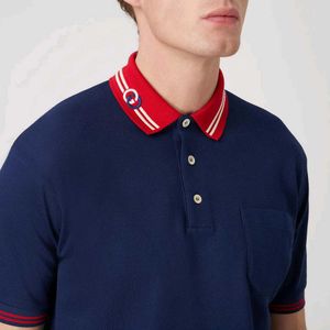Gucci Men's Blue Polo Shirt