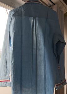 PEPE Men's Blue Casual Shirt