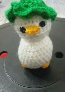 Handmade Crocheted Penguin Toy