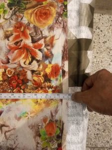 Floral Print Kurta