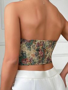 Floral Corset Top