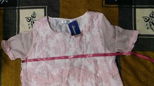 Romantic Lace Trimmed Peplum Top