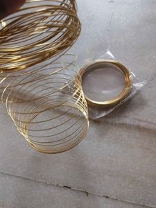 Set of Golden Bangles