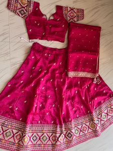 Rose Pink Lehenga