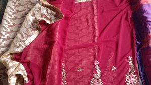 Red Saree