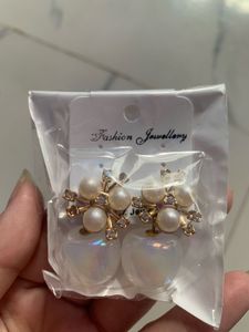 Trendy Fashion Earrings Combo | Butterfly, Pearl &amp;