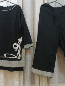cute black set