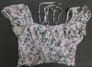 Floral Crop Top