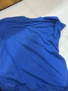 Blue Graphic Sweatshirt