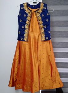 Girls Full Length Dress-Ethnic Wear/Party Wear