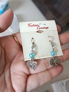 Heart Dangle Earrings