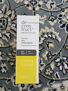 Deconstruct Lightweight Gel Sunscreen SPF 55+