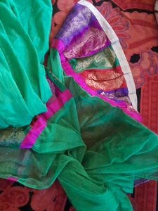 Green Embroidered Kurti