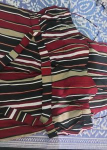 Striped Wide Leg Jumpsuit