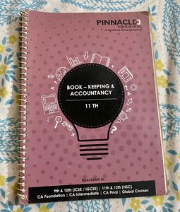 Bookkeeping & Accountancy 11th Std