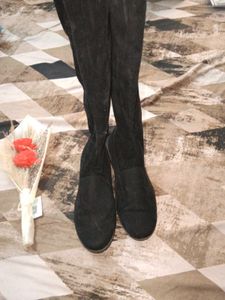 Black Over the Knee Boots