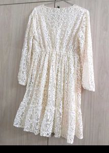 White Lace Dress(NEW)