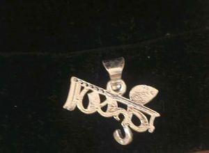 Krishna Pendant with Peacock Feather Design