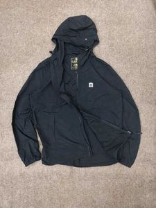 Men's Black Hooded Jacket