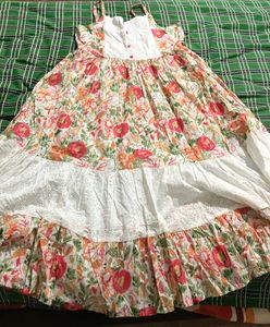 Bohemian Floral Print Dress