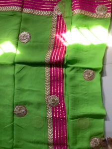 Beautiful Hand Work Saree
