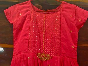 Girls Festive ethnic gown
