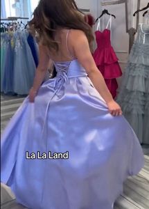 Elegant Lavender Gown