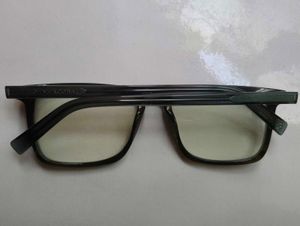 Stylish Black Square Frame Eyeglasses