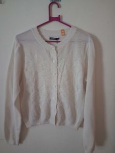 White Knit Sweater