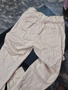 Casual Beige Pants