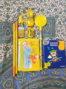 Pencil, Colour Wallet And More