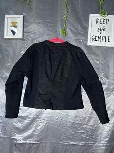 Stylish Black Moto Jacket