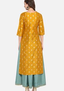 Elegant Mustard Kurta Set