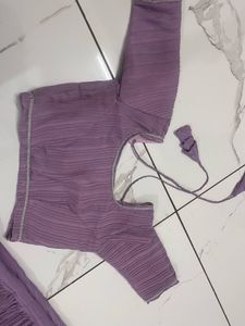 Purple Lehenga Choli Set