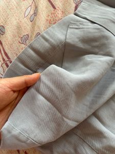 Button-Front Midi Skirt