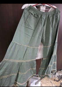 Elegant Sage Green Kurta Set with Dupatta