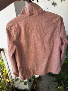 Pink Floral Lightweight Jacket