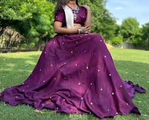 Purple Chaniya Choli ( All Size)