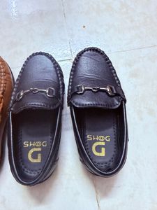 kids partywear loafers/ set of 3